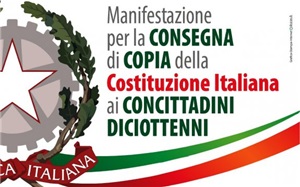CONSEGNA COSTITUZIONE ITALIANA - GIOVANI CLASSE 2002/2003